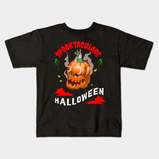 Spooktacular Halloween: Celebrate with Style! Kids T-Shirt